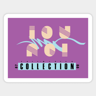 IOU Winter/Fall Collection 87/88 (version 1) Sticker